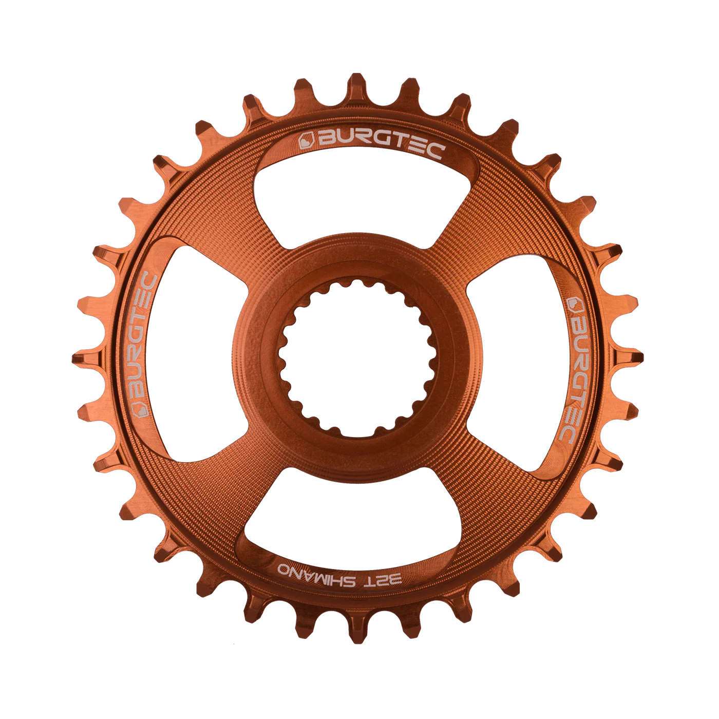 Burgtec Shimano Direct Mount Oval Thick Thin Chainring - Image 6