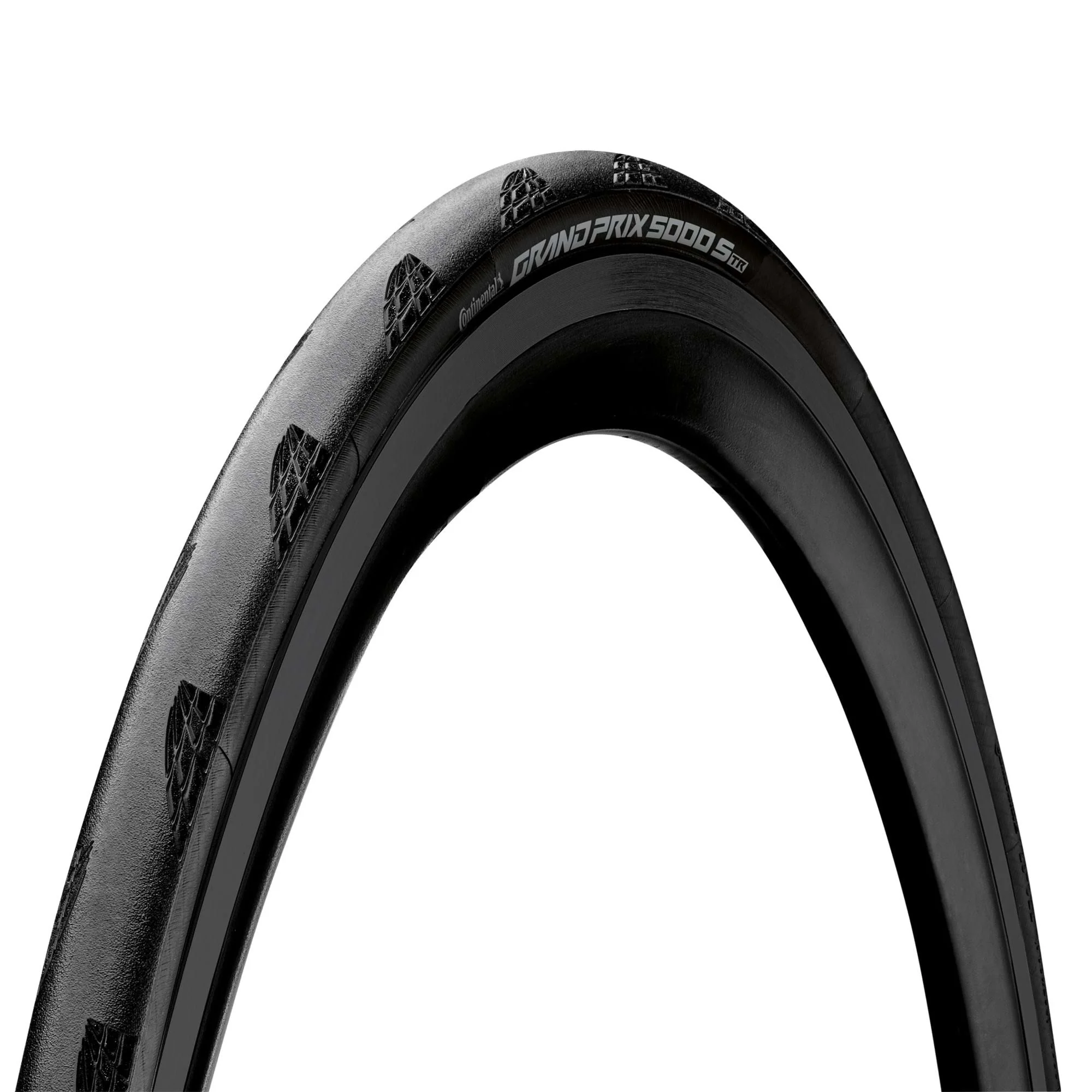 Continental Grand Prix 5000S Tubeless Ready Road Tyre - Foldable Black Chili Compound