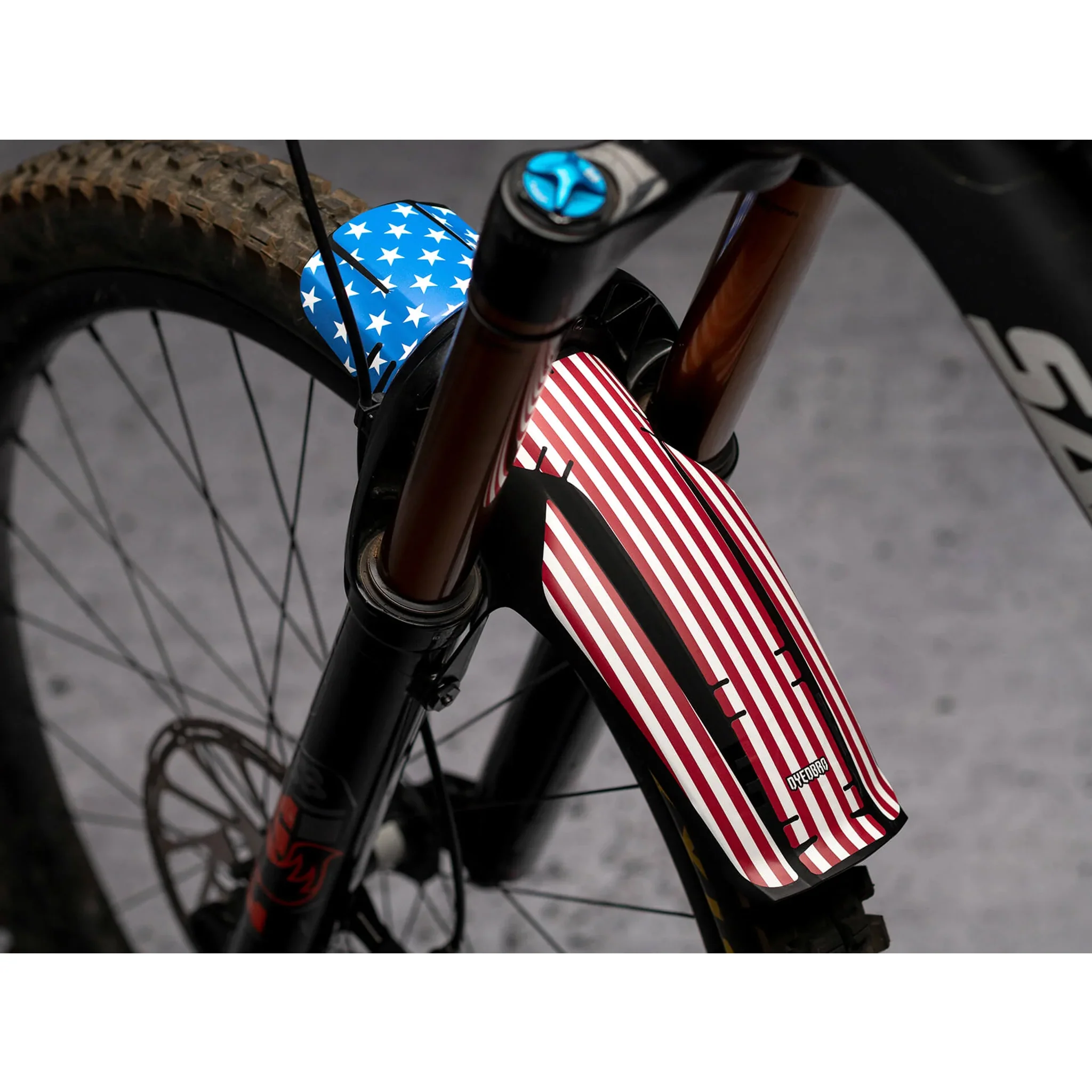 DYEDBRO American Flag Mudguard Decal
