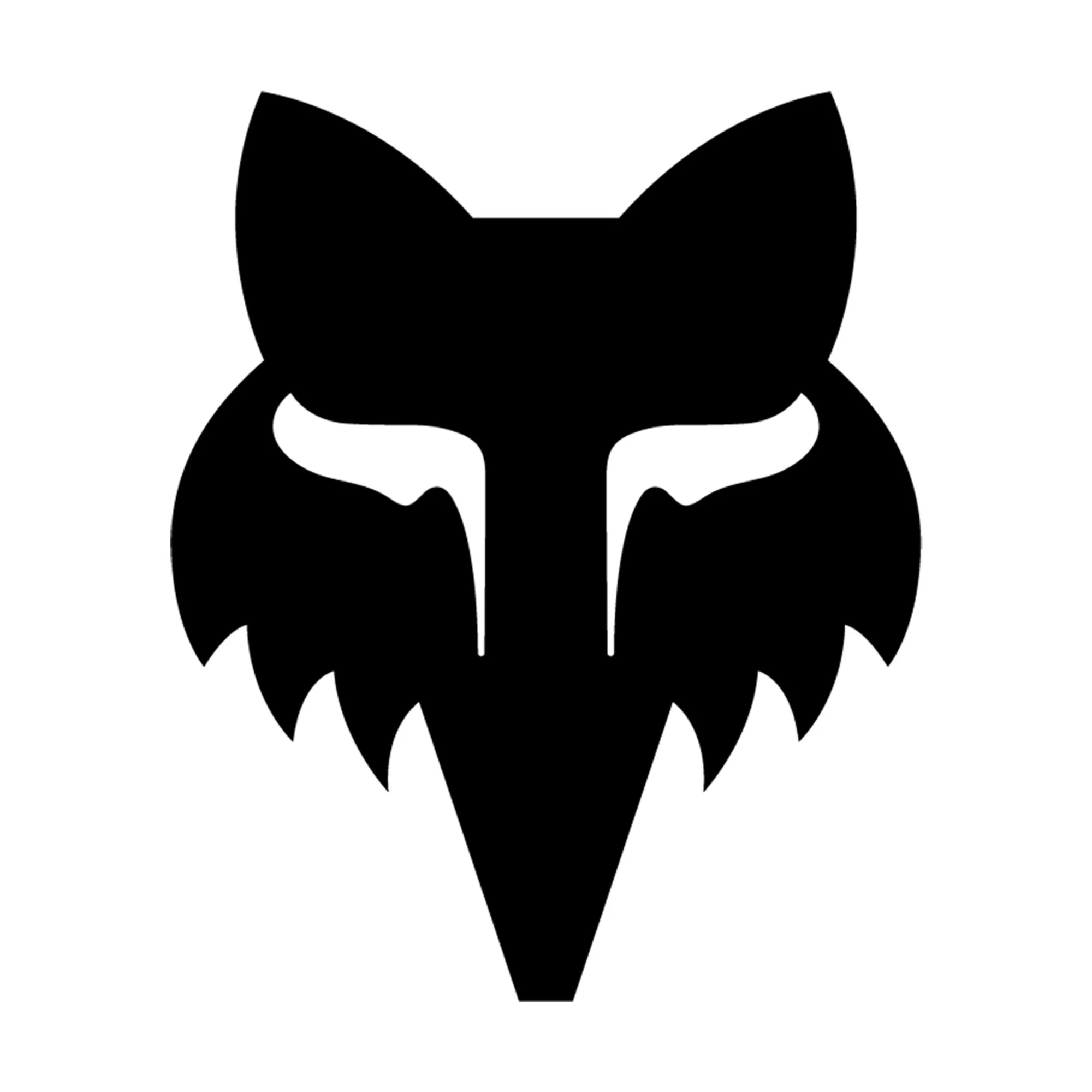 Fox Head 2.5" Die Cut Sticker