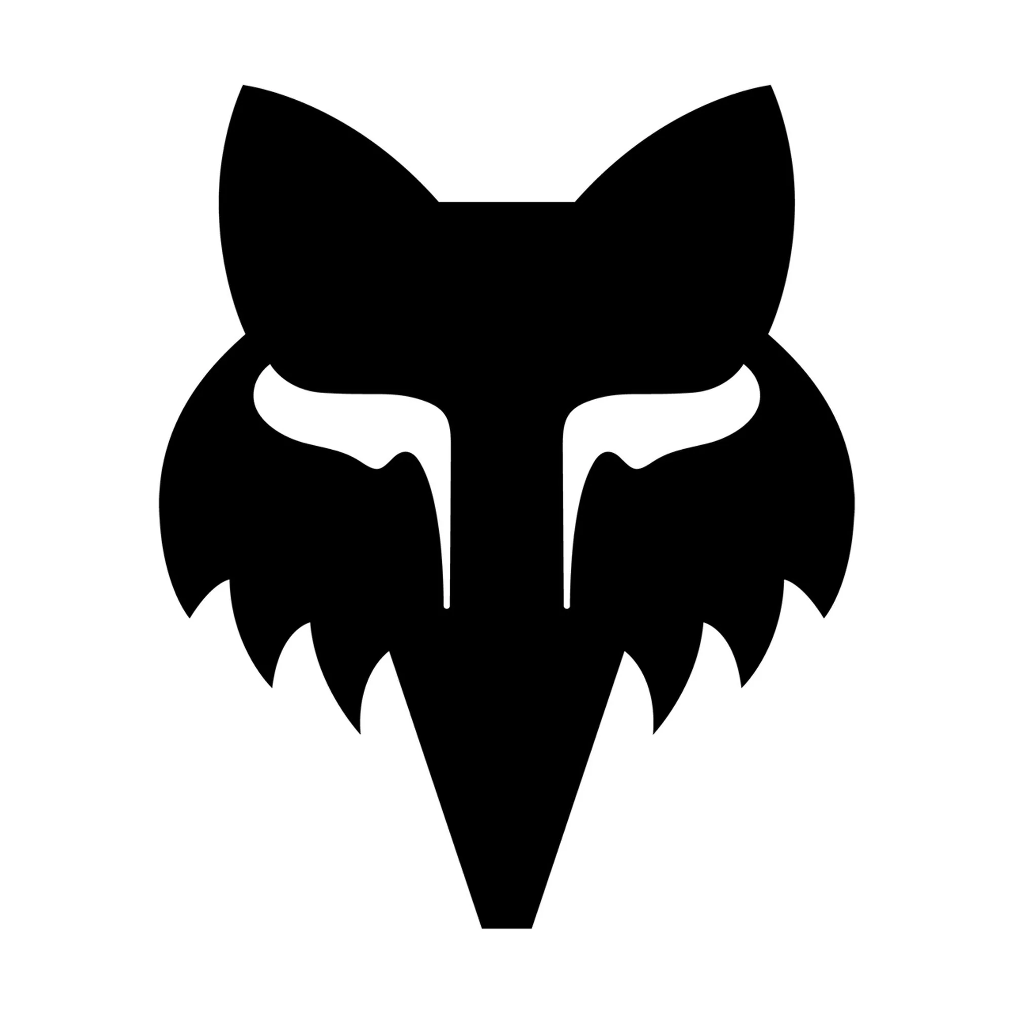 Fox Head 7" Die Cut Sticker