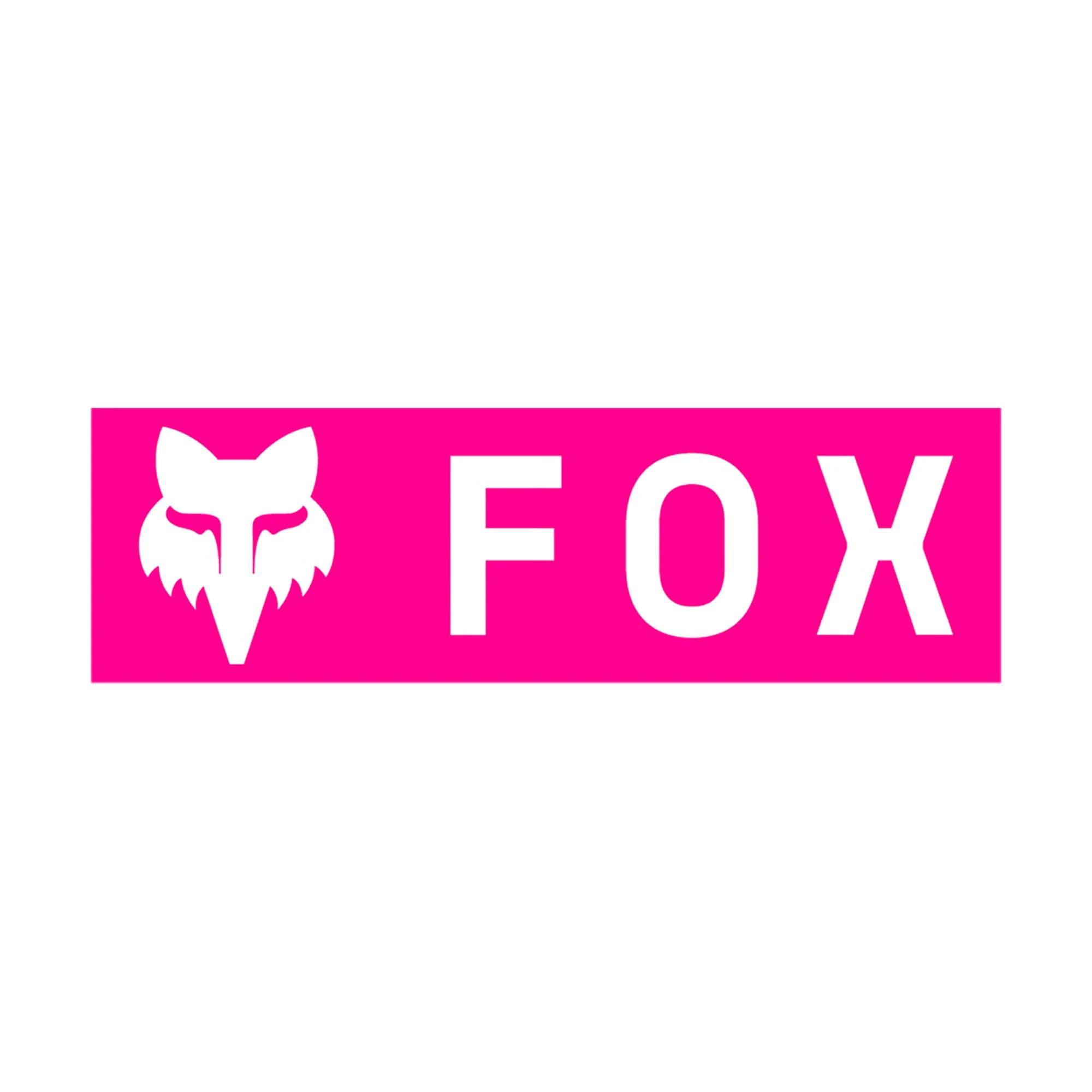 Fox Head Corporate Logo 3" Sticker - Image 3