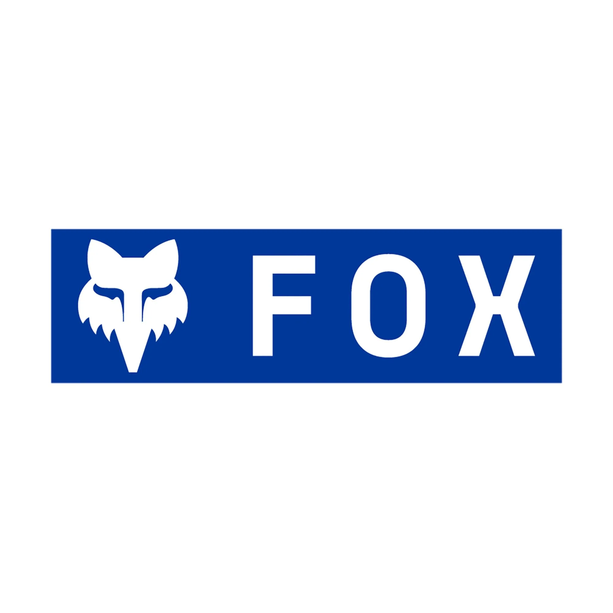 Fox Head Corporate Logo 7" Sticker - Image 2