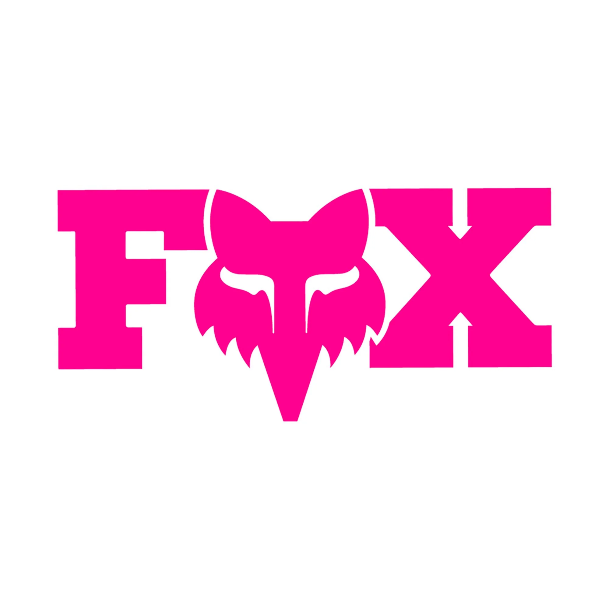 Fox Head F Head X 7" Sticker - Image 3