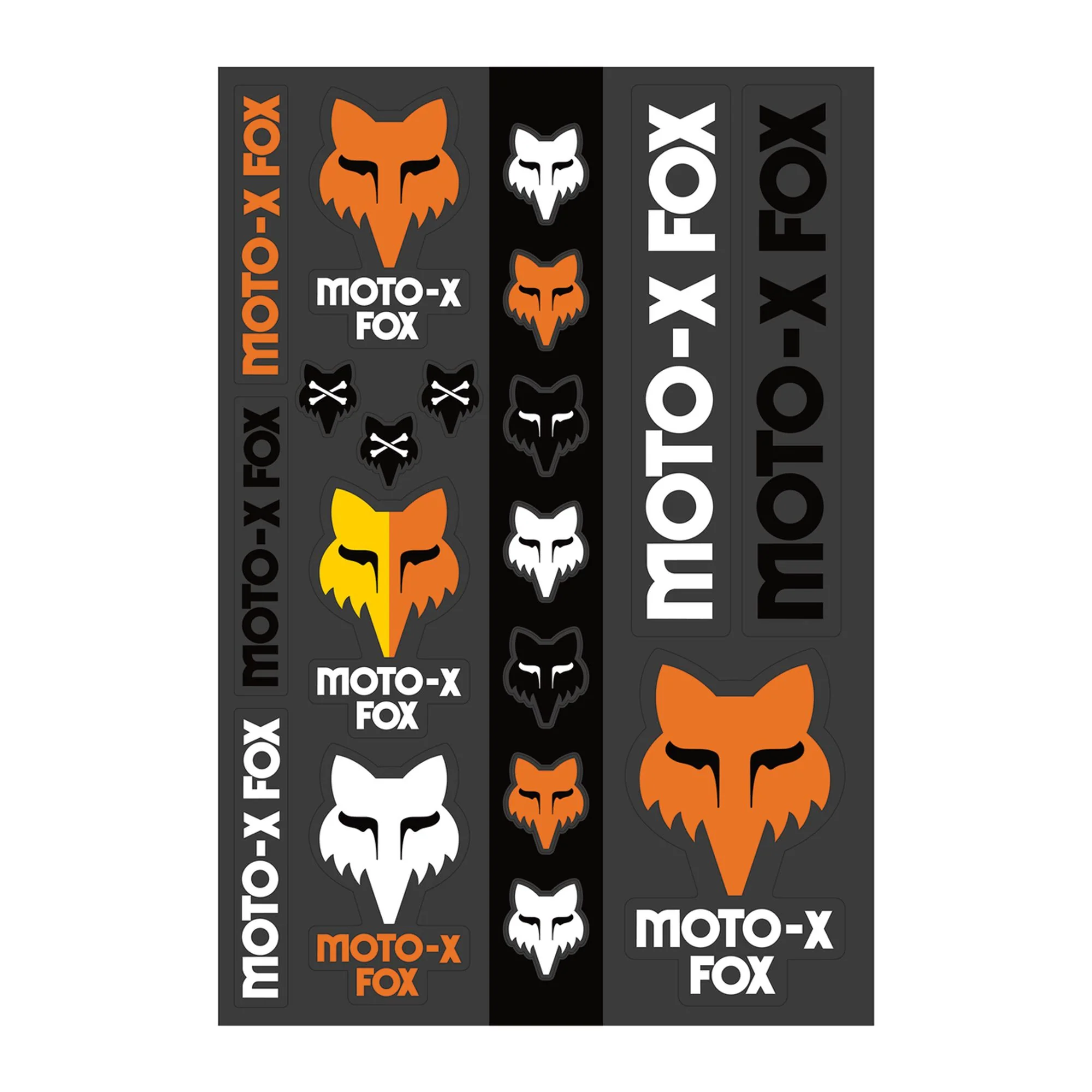 Fox Head Heritage Track Sticker Pack