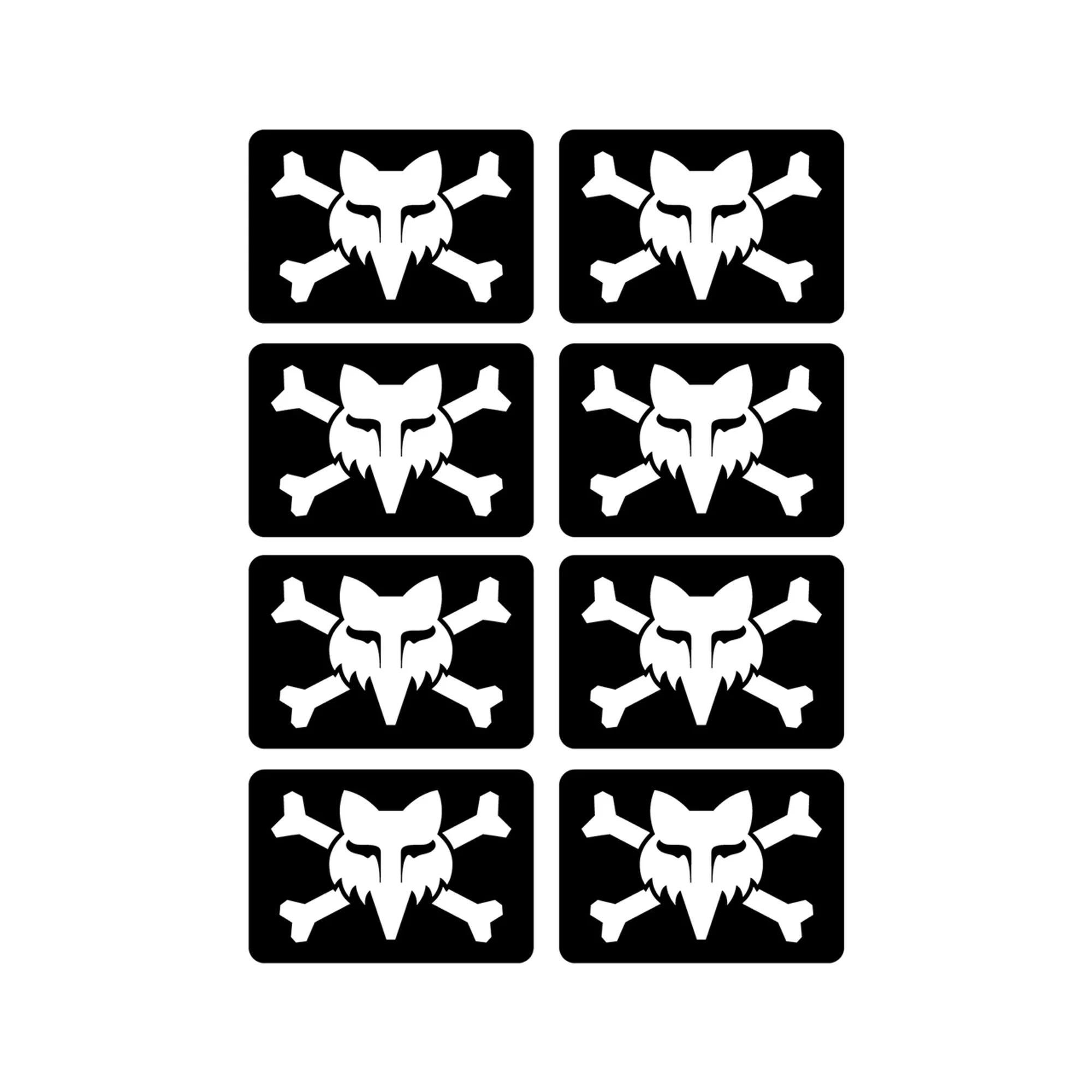 Fox Head Victory Logo Sticker Pack
