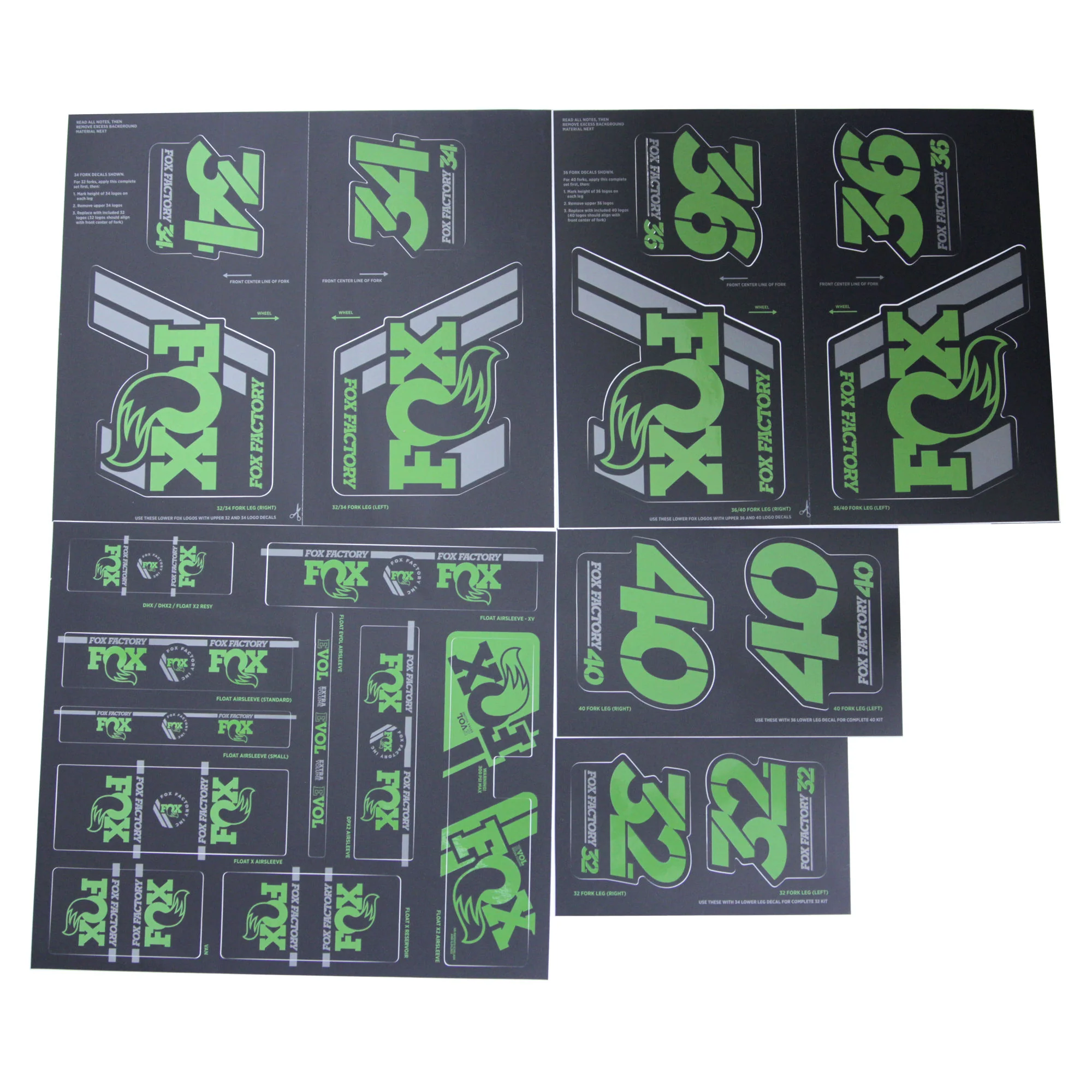 FOX Heritage Decals - Image 3