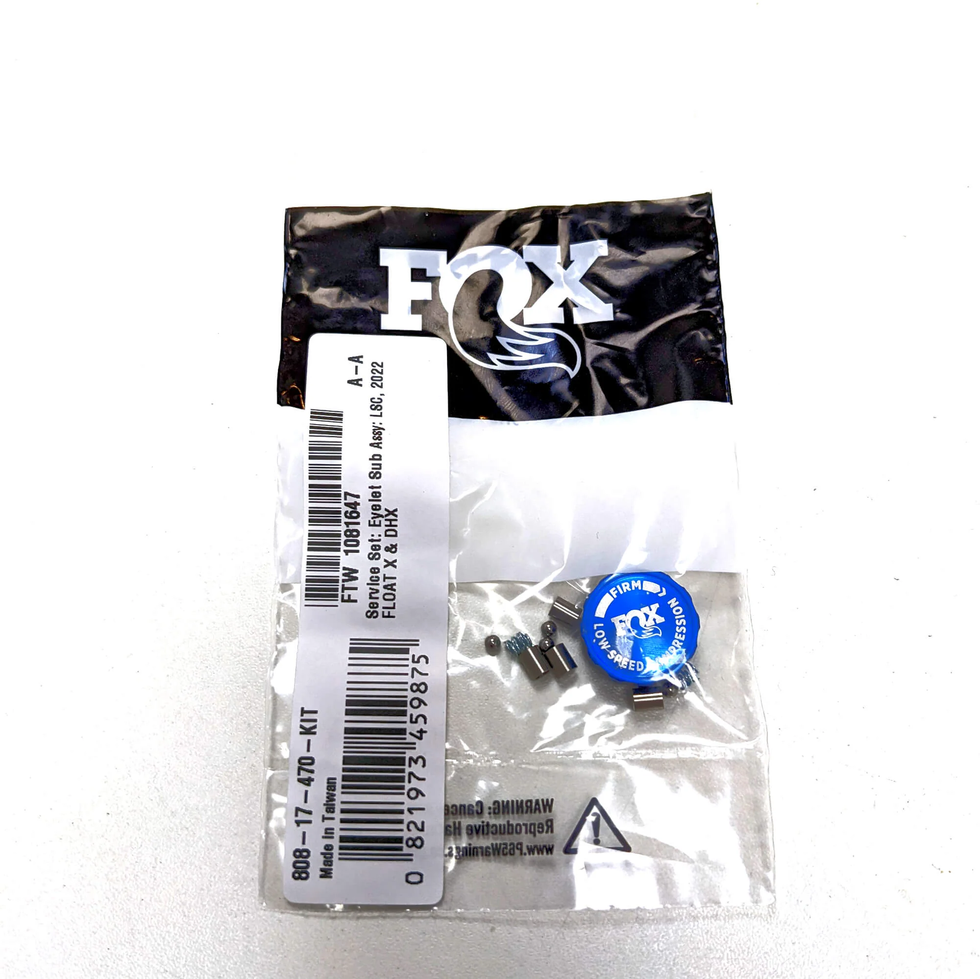 FOX Shock Float X & DHX LSC Eyelet Assembly 2022