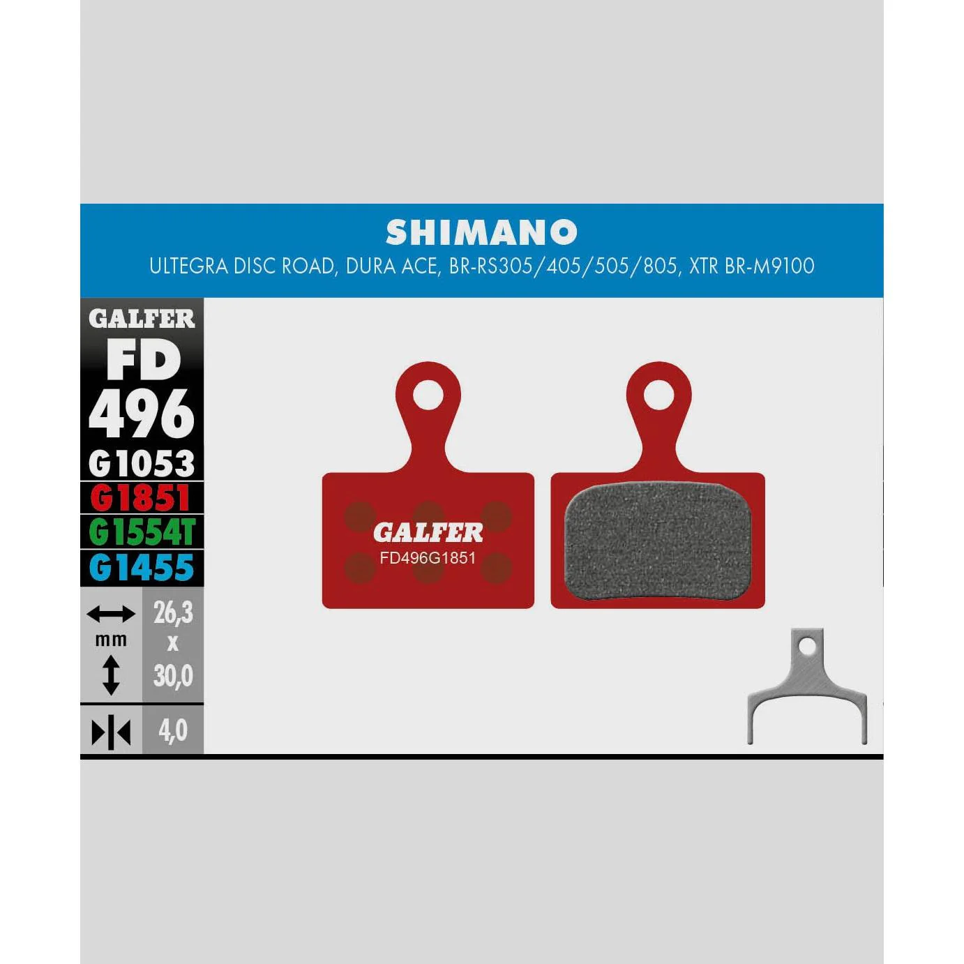 Galfer Advanced Disc Brake Pads - Image 21