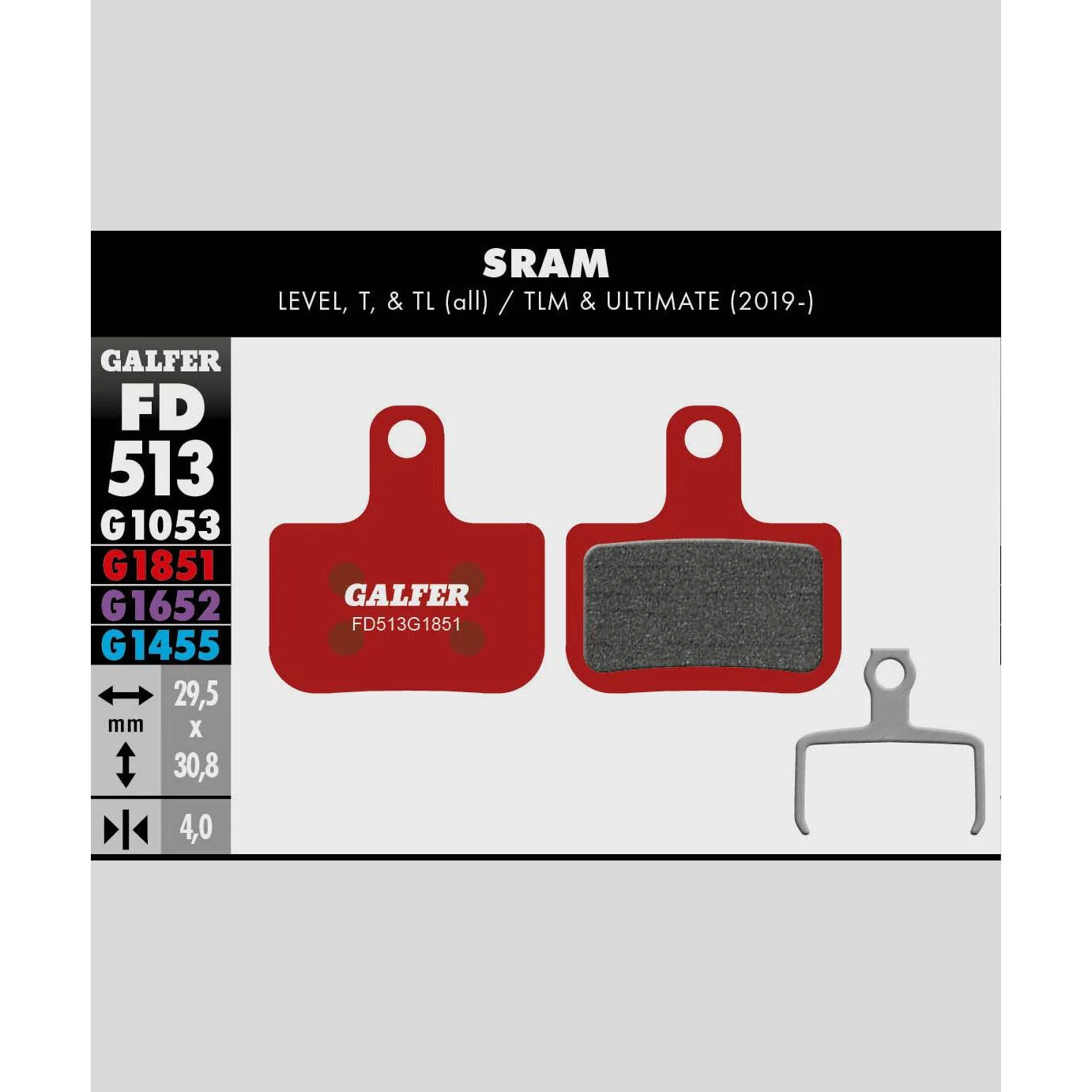 Galfer Advanced Disc Brake Pads - Image 22
