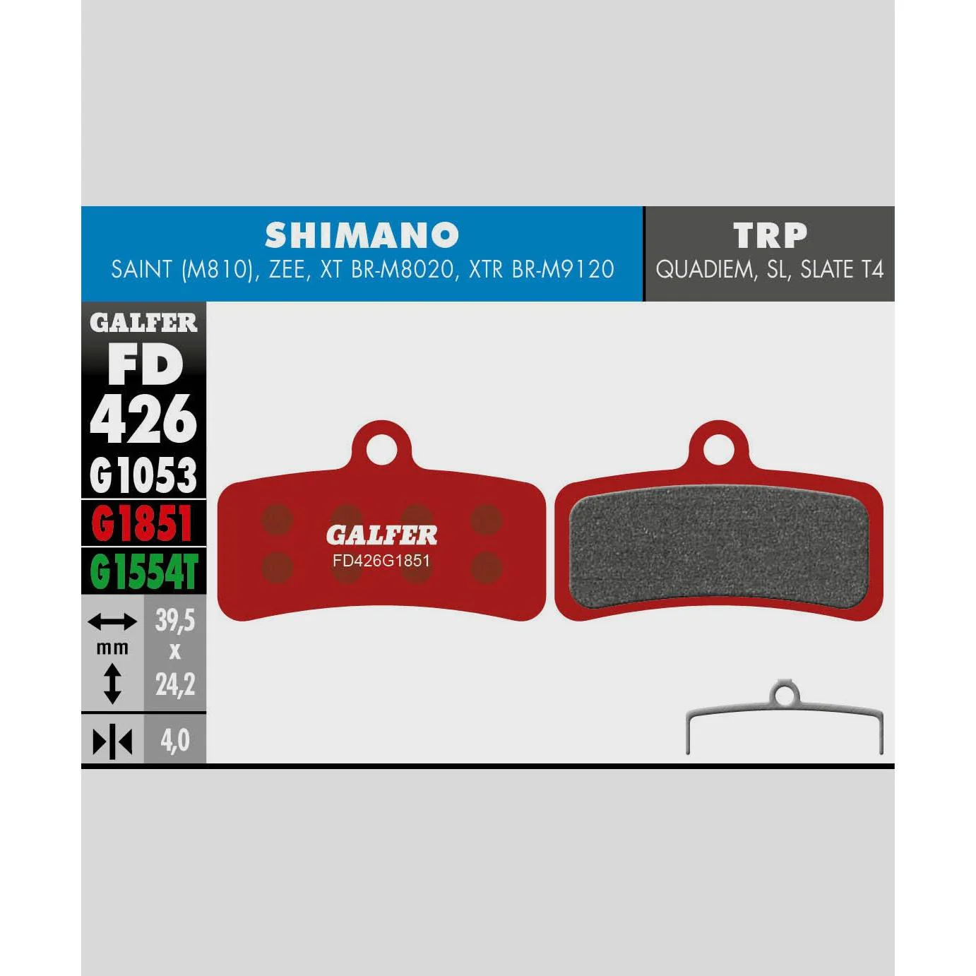 Galfer Advanced Disc Brake Pads - Bulk 30 Sets - Image 3