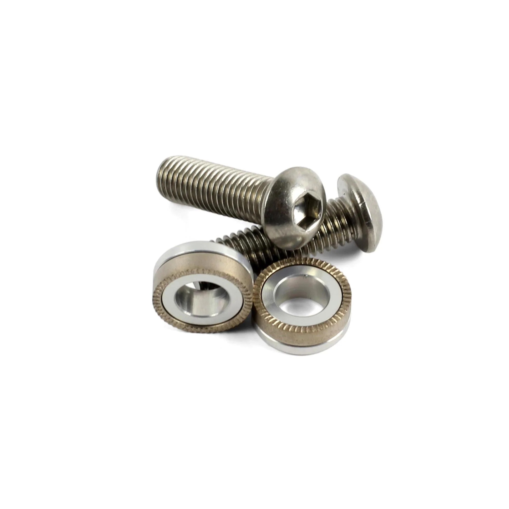 Hope M10 Stainless Steel Bolts Washers Domed Pair