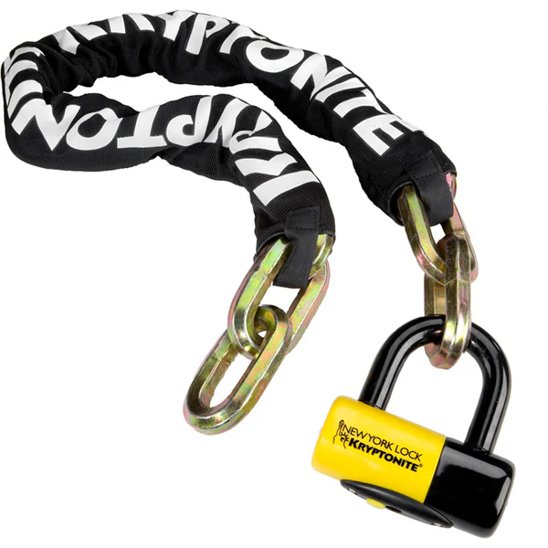 Kryptonite New York Fahgettaboudit Chain and Disc Lock