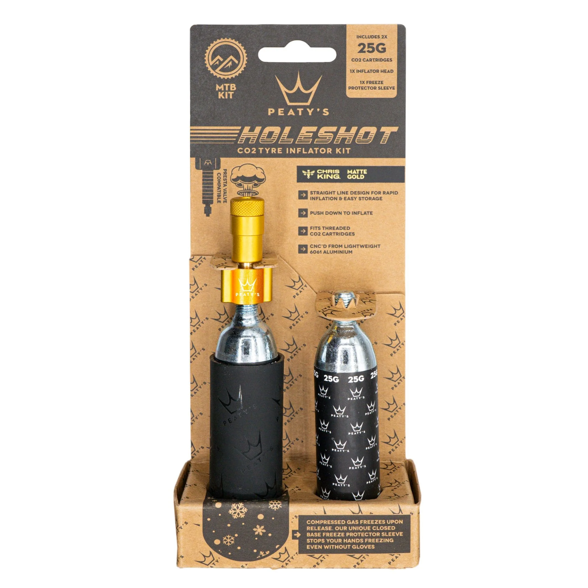 Peatys Holeshot CO2 Tyre Inflator - Image 4