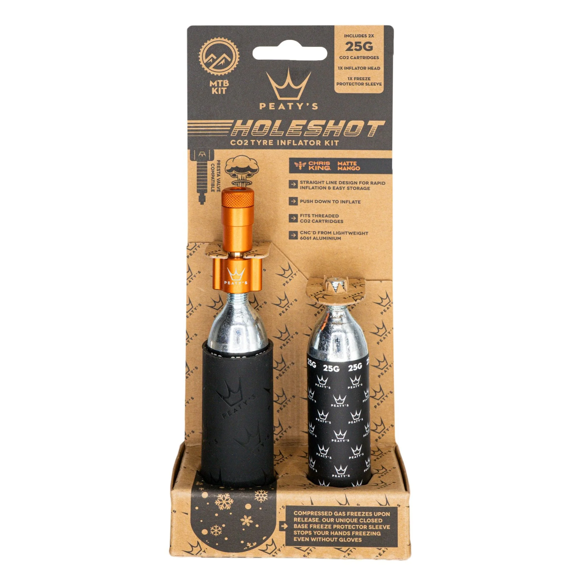 Peatys Holeshot CO2 Tyre Inflator - Image 5