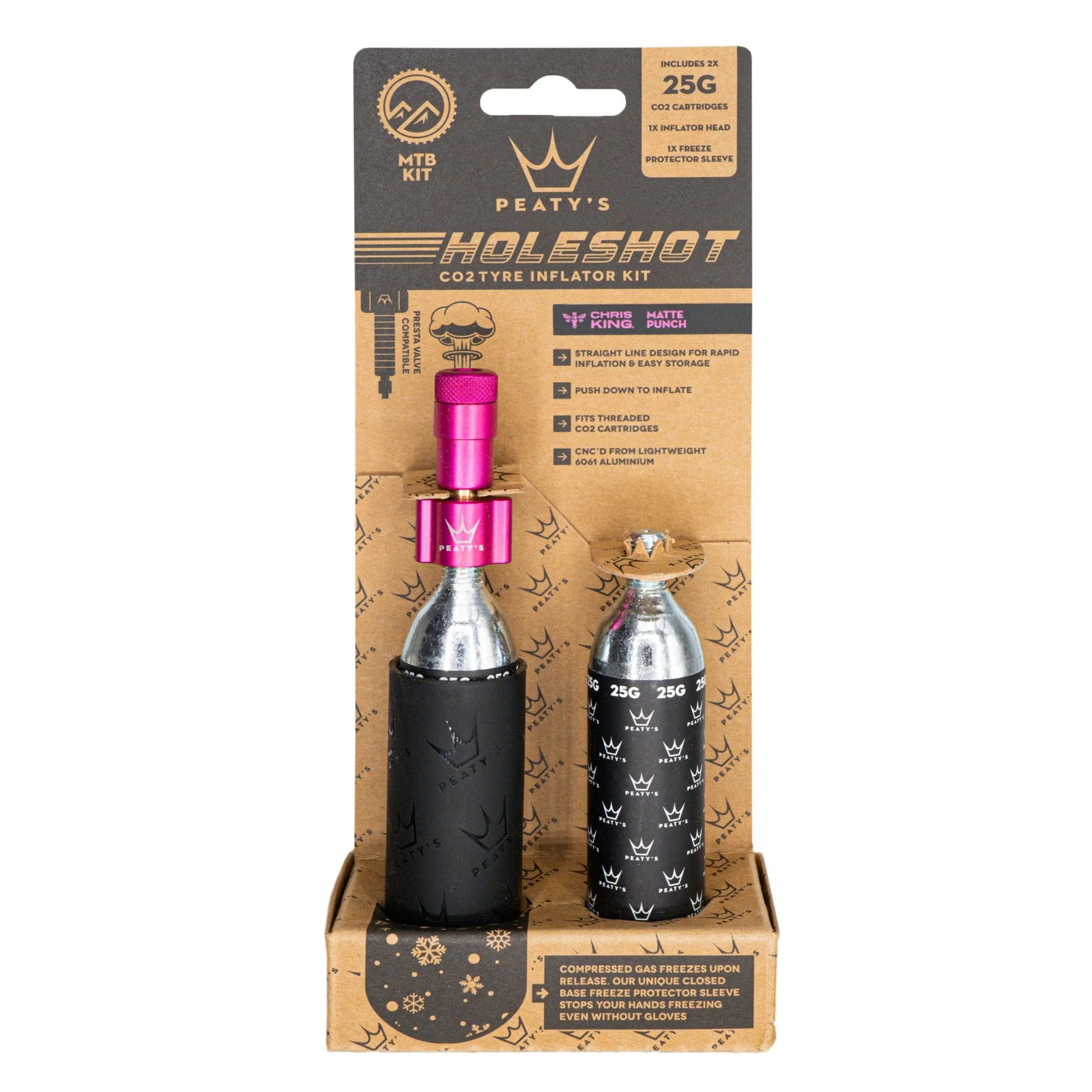 Peatys Holeshot CO2 Tyre Inflator - Image 7