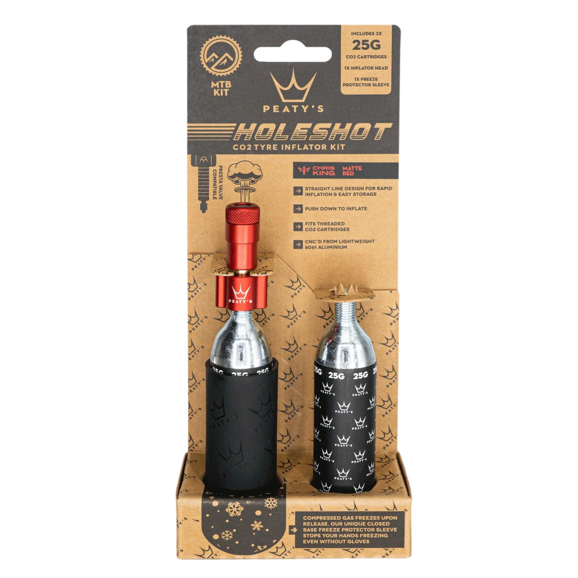 Peatys Holeshot CO2 Tyre Inflator - Image 8
