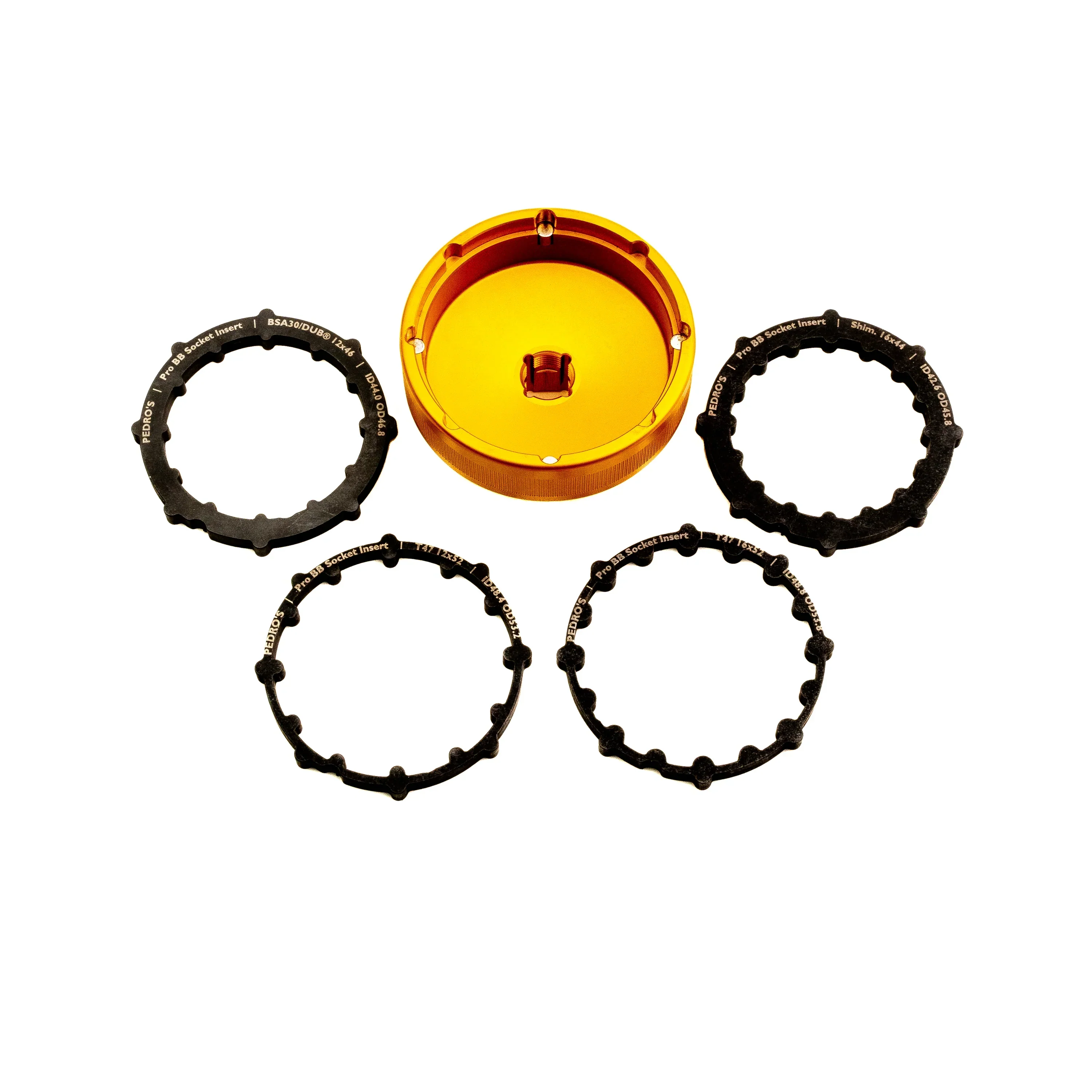 Pedros Pro BB Socket - 5pc Set - Image 2