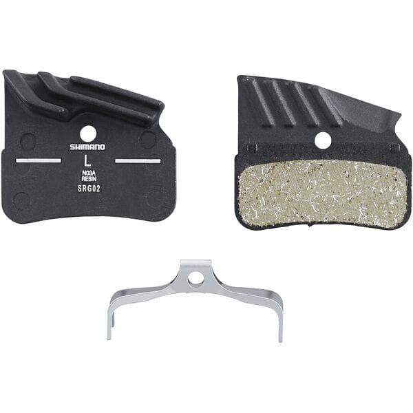 Shimano Organic / Resin Pads with Cooling Fins - Image 2