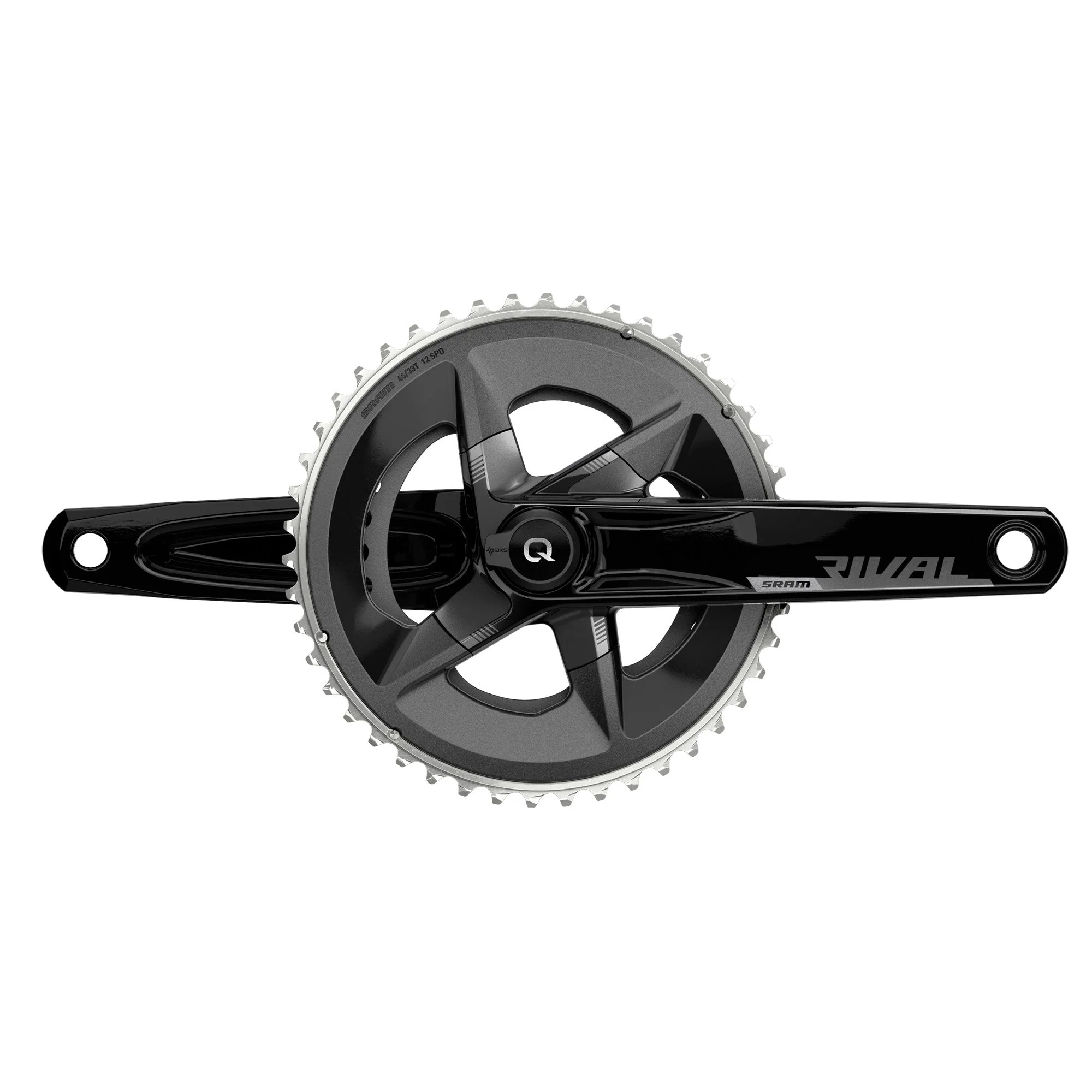 SRAM Rival D1 Quarq Road Power Meter DUB, 170mm, 46/33t rings, BB not included