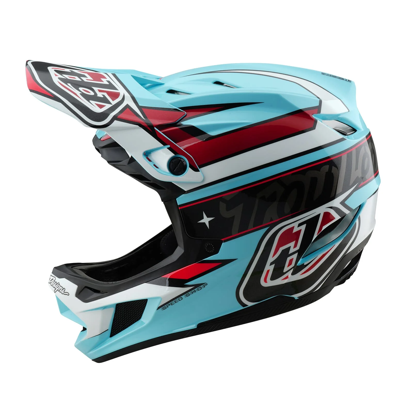 Troy Lee Designs D4 Polyacrylite Helmet 2025 - Image 4